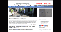 Desktop Screenshot of lasvegas-pressurewashing.com